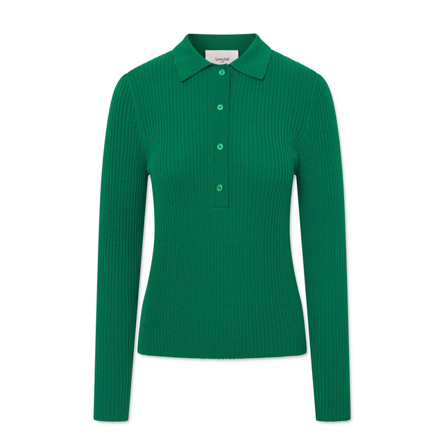 Lisa Polo Blouse Green