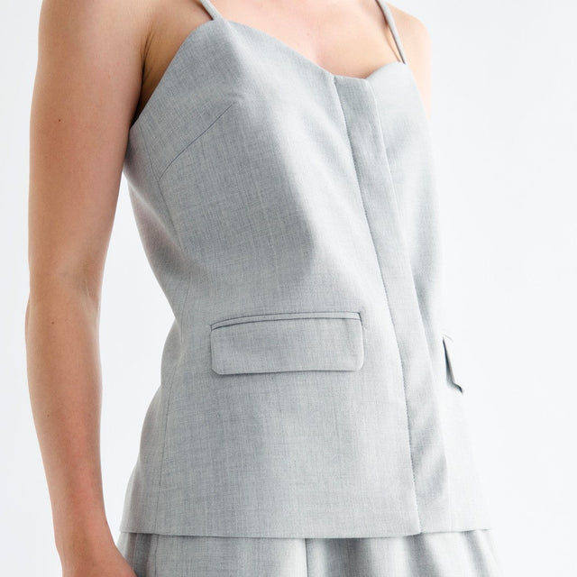 Thalia Top Grey