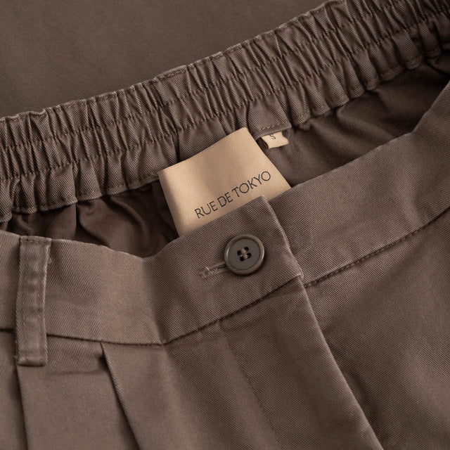 Prudie Twill Bukser Brun