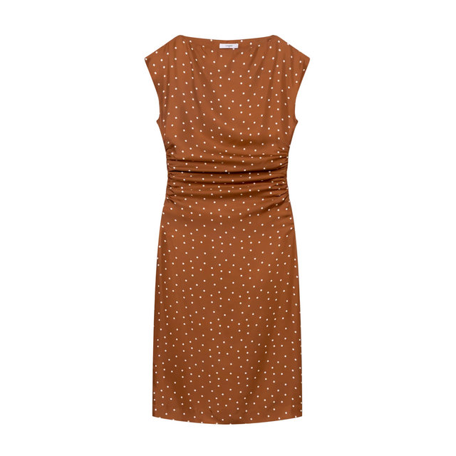 Noor Kjole Caramel
