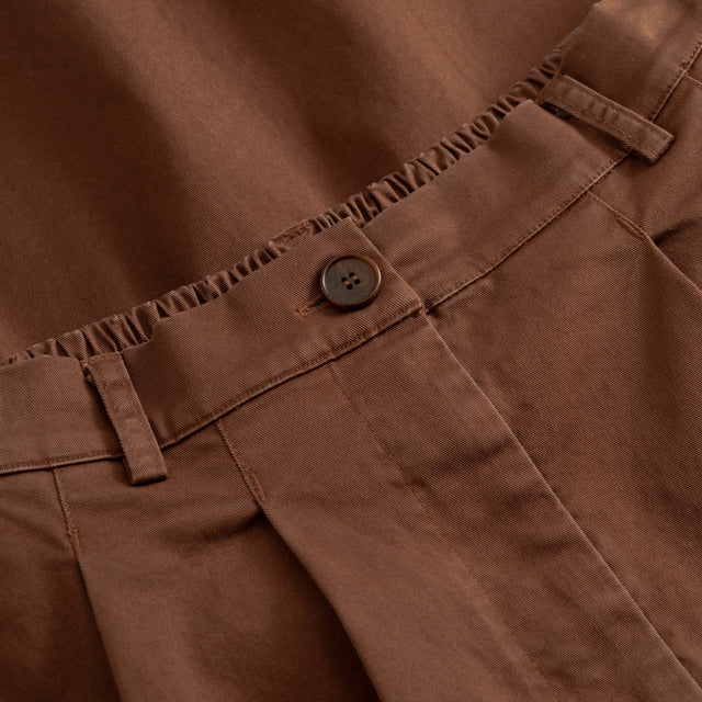 Pen Twill Nederdel Capuccino