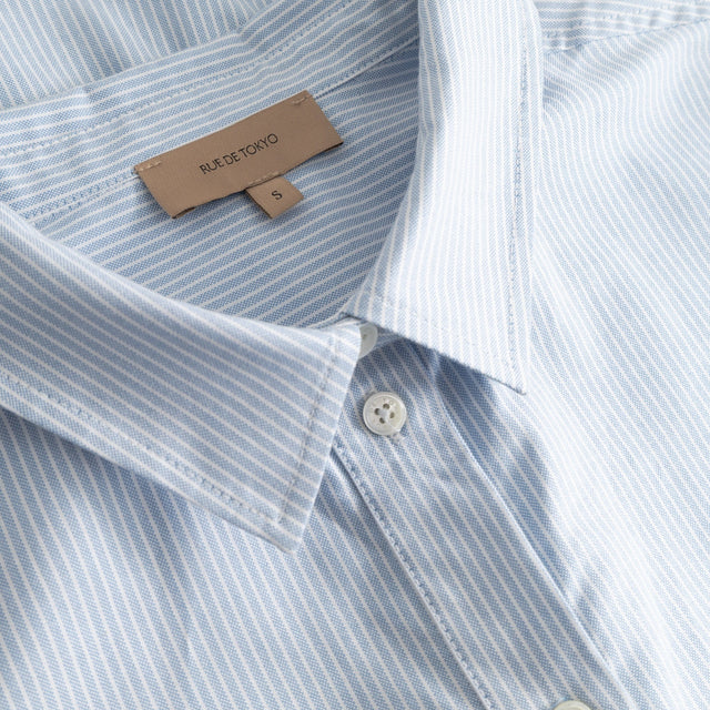 Sylina Oxford Shirt Blue/White Stripe