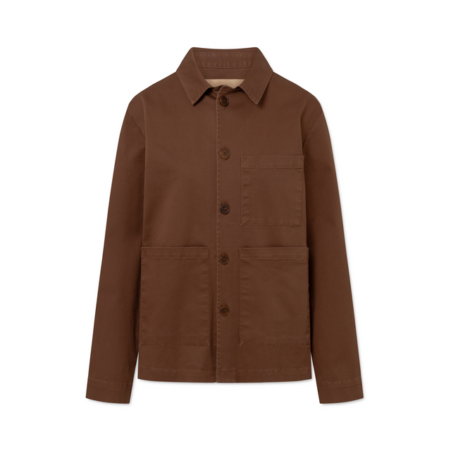 Cameron Twill Jacket Cappuccino
