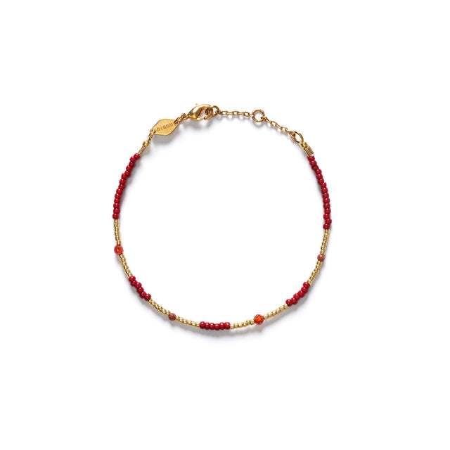 Clemence Armbånd crushed Cherry