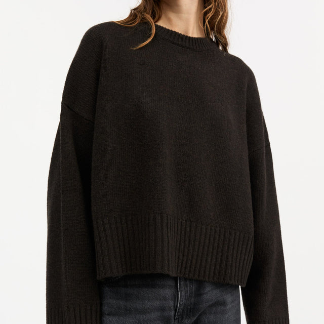 Campa Jumper Deep Brown / Mørkebrun