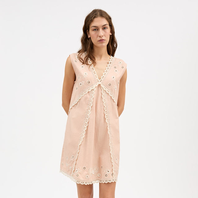 Talia Kjole Antique Rose