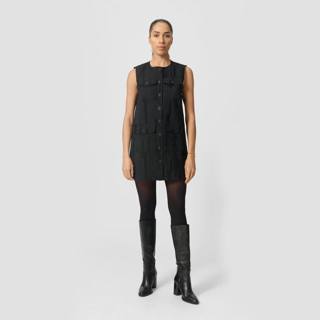 Petrina Kjole Sort