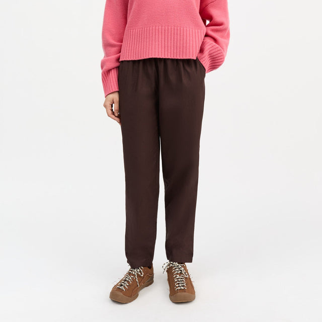 Edgar Pants Dark Brown / Brown
