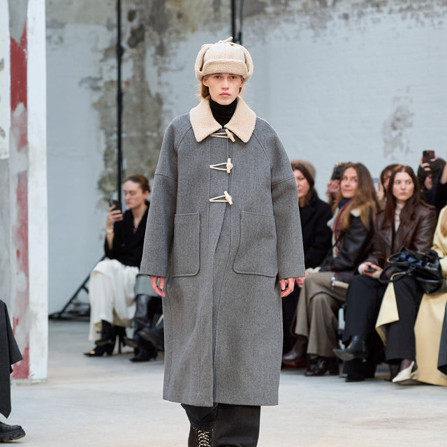Bibi Duffle Coat Grå