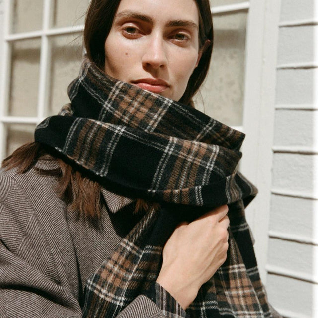 Kaya Scarf 50x190 Mix Black