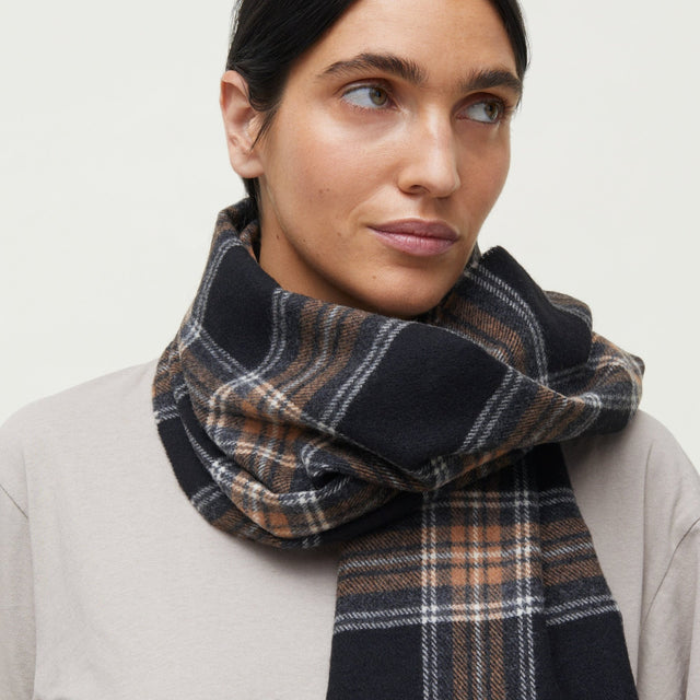 Kaya Scarf 50x190 Mix Black