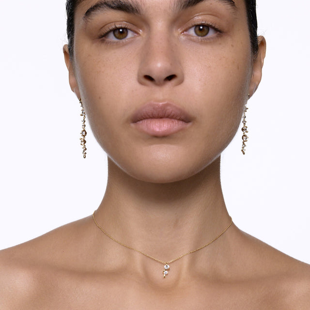 Arctic Earring Large Guld