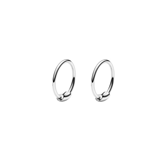 Basic Hoop Sølv