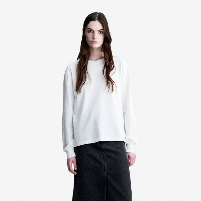 T-shirt Manches Long APC Hiver26 Hvid