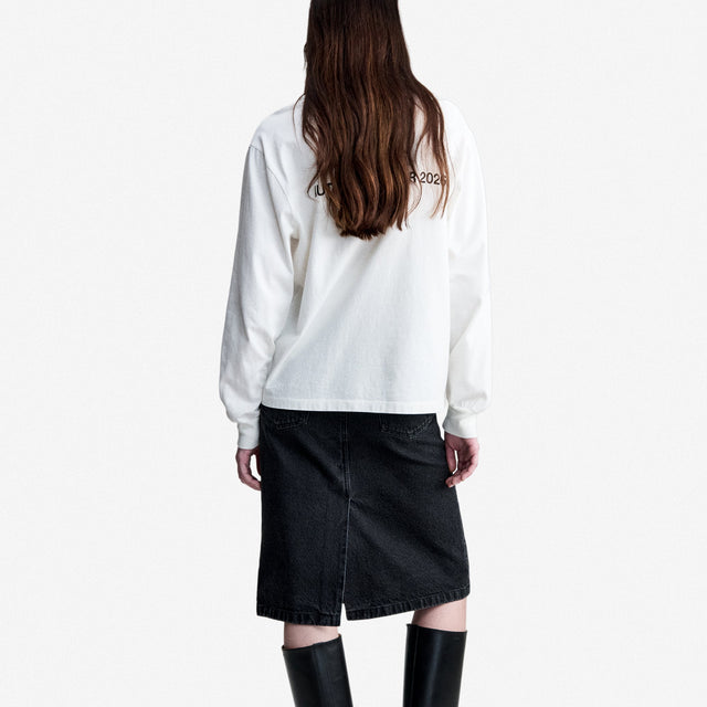 T-shirt Manches Long APC Hiver26 Hvid