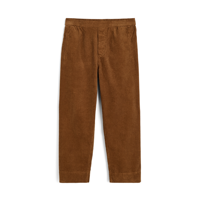 Coco Velvet Trousers Cognac