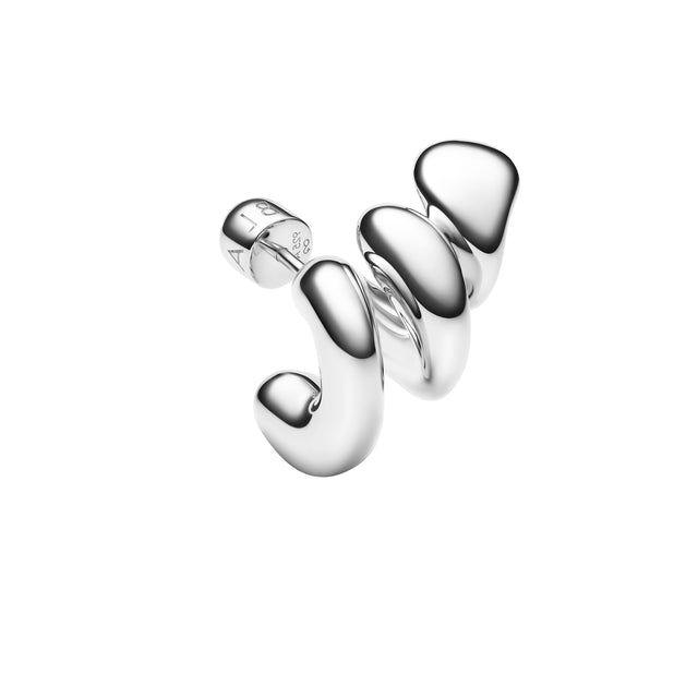 Coil Crawler Earring Silver