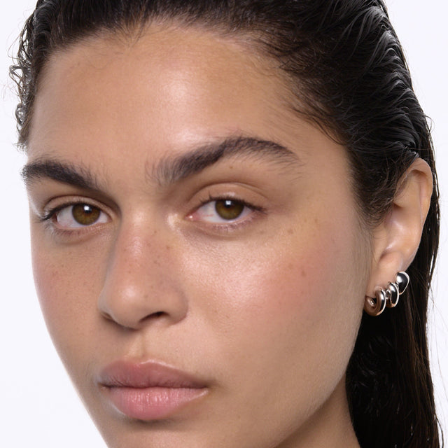 Coil Crawler Earring Silver