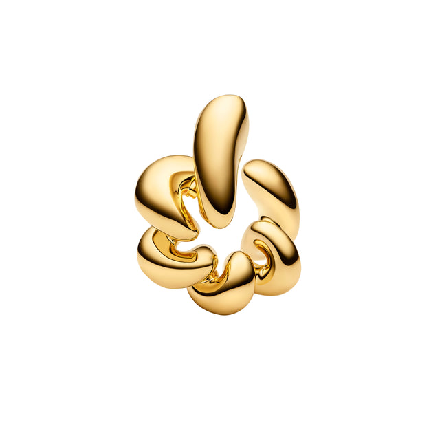 Coli Inverted Earring Gold