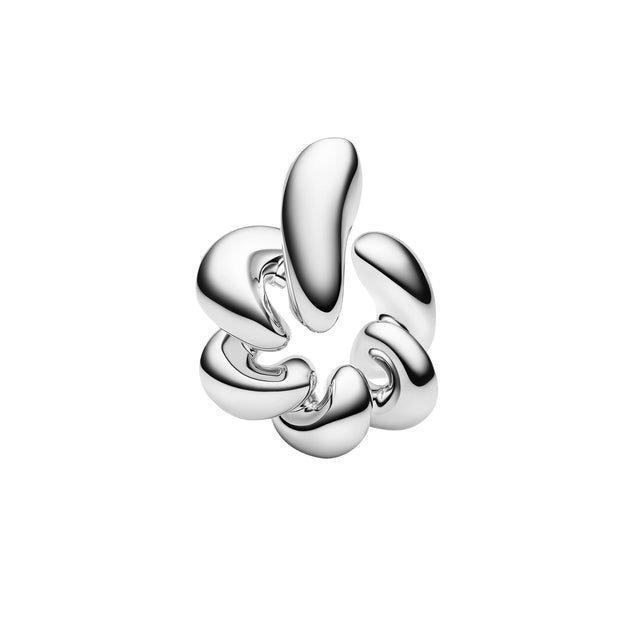 Coli Inverted Earring Silver
