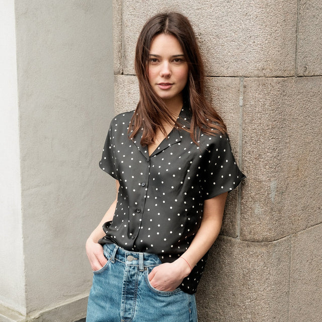 Birna Short Sleeve Shirt Black