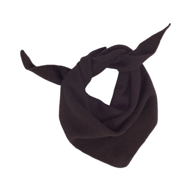 Bandana uld Espresso / Mørkerun