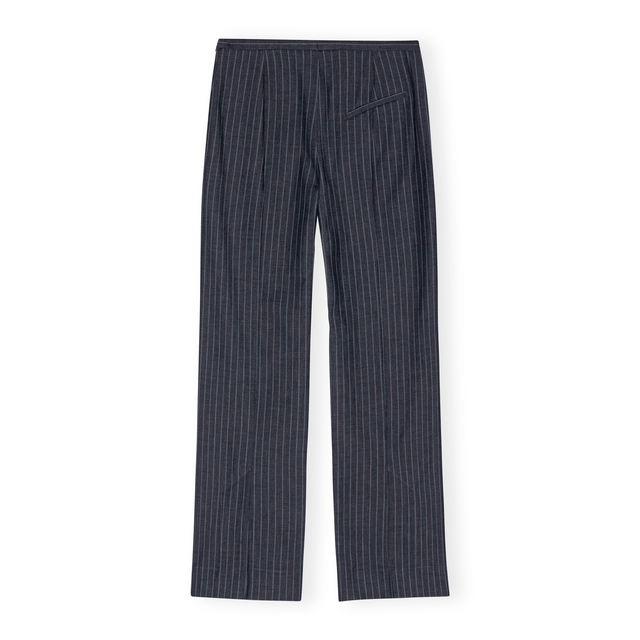 F8674 Stretch Striped Pants