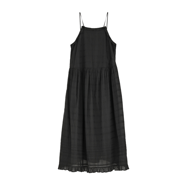 Fiore Strop Kjole Sort