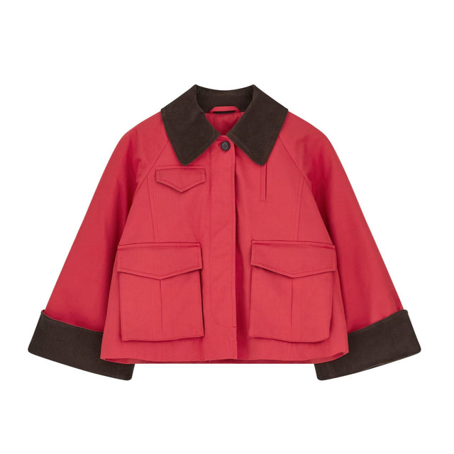 Gaby City Jacket Aurora Red / Red