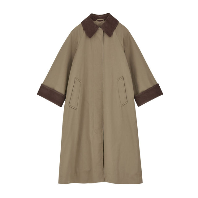 Gaby Coat Taupe / Brown