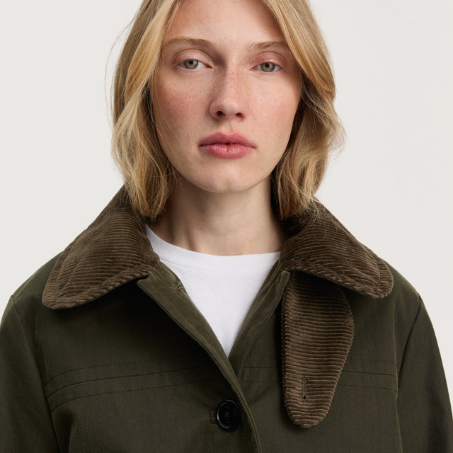 Jamie Jacket Ripstop Oilskin Olive