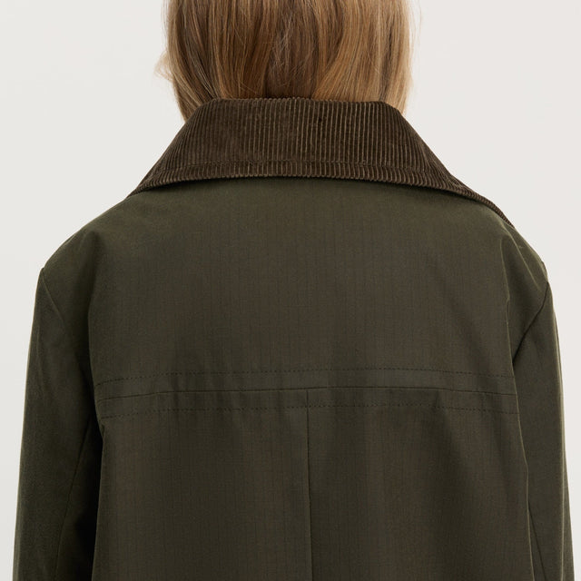 Jamie Jacket Ripstop Oilskin Olive