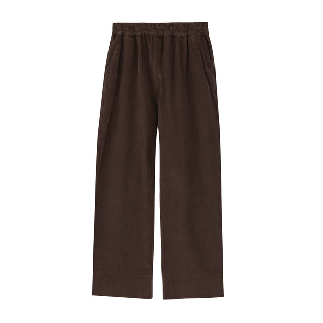 Jasmine Pants Velvet Dark Brown
