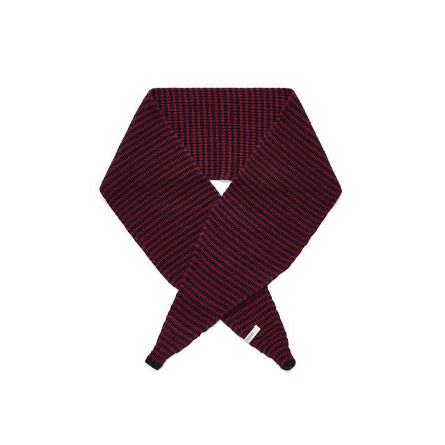 Knox Cashmere Scarf Mix Bordeaux