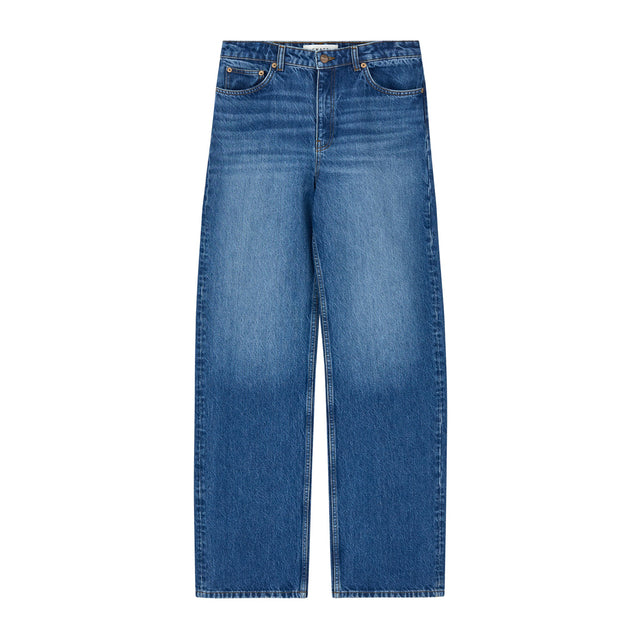 Maddy Straight Jeans Vintage Washed Blue