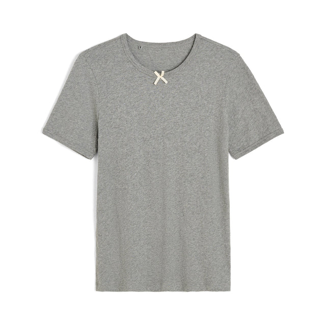Messhu tee grey melange
