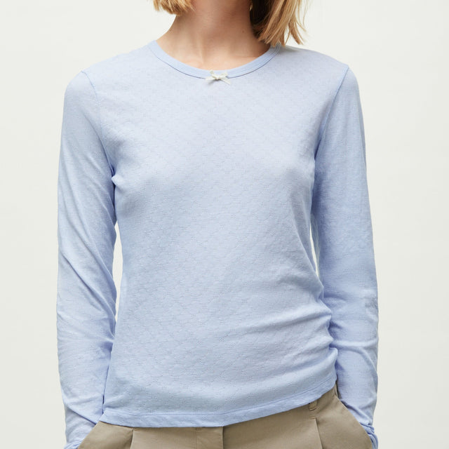 Messhu Long Sleeve Lyseblå