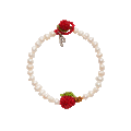 Pura Utz Pearl Apple Armbånd - Smykker i Rød / Grøn / Hvid (Green / red / White) Køb smykker hos Adelie. Dametøj på nørrebro og onlline til hele Danmark