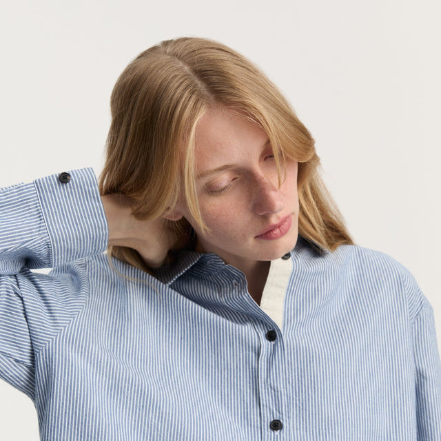 Paulina Skjorte Mix Blue Boy