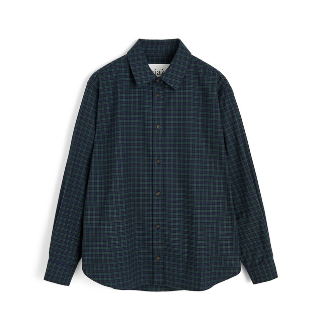 Penny Skjorte Ternet Grøn/Navy