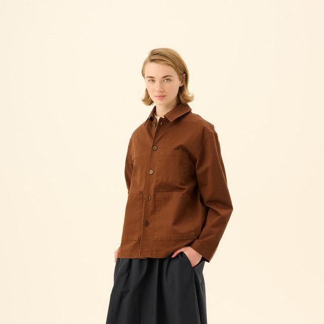 Cameron Twill Jacket Cappuccino