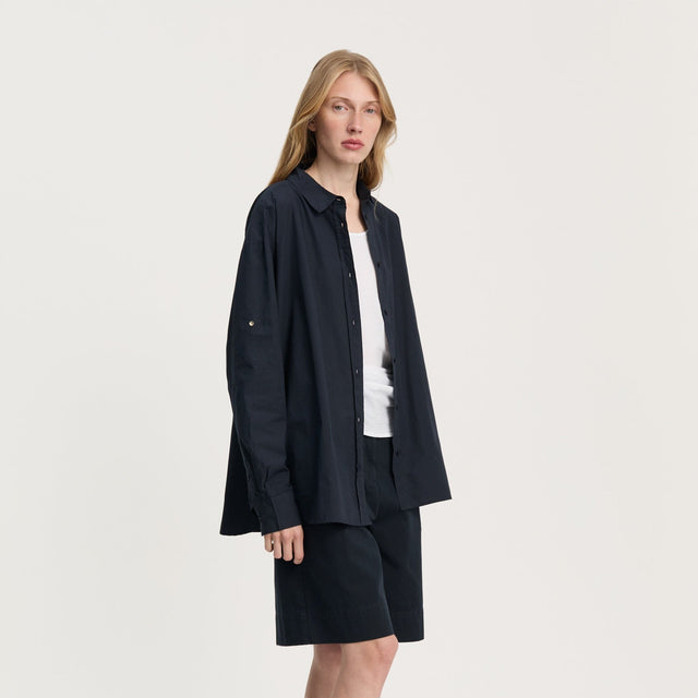 Shirt Skjorte Black/Navy