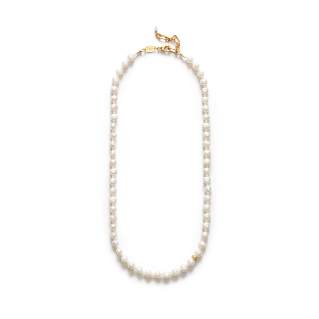 Køb Petit Stellar Halskæde Guld Smykker fra Anni Lu - Hvid (Gold) - Køb online