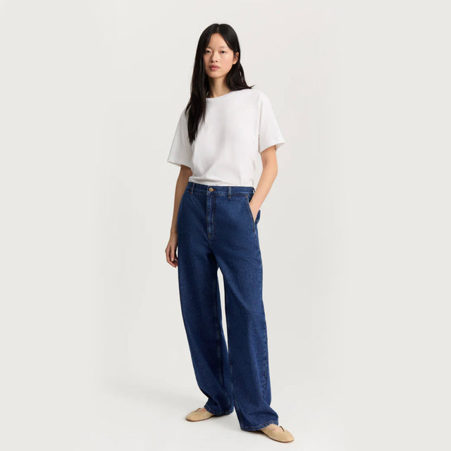 Carlo mid-waist wide jeans