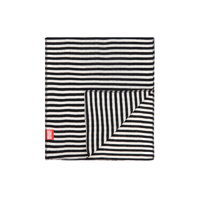 NPS Uld Tørklæde Black/Ecru