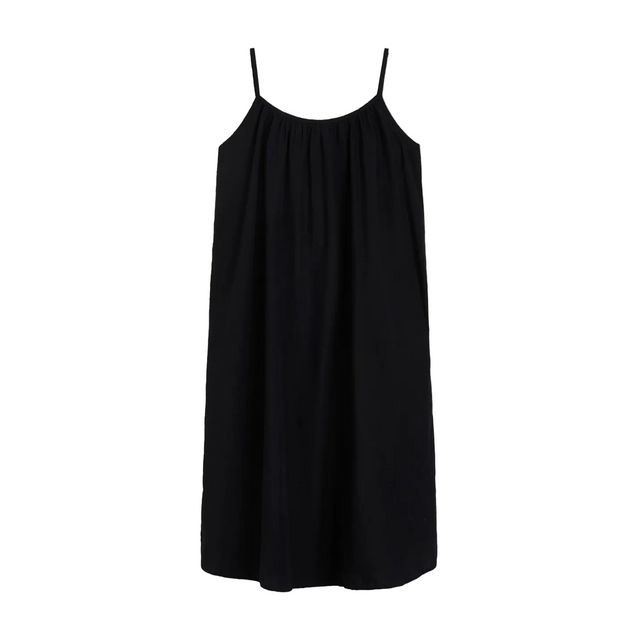 Strap Dress Black/Navy