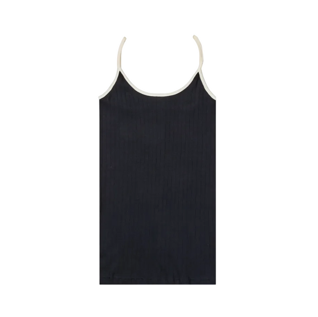 Strop Top Kontrast Black/Ecru