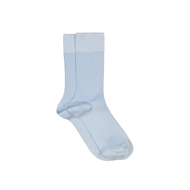 Silky Classic Strømper Light Blue