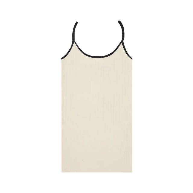 Strap Top Ecru/Black