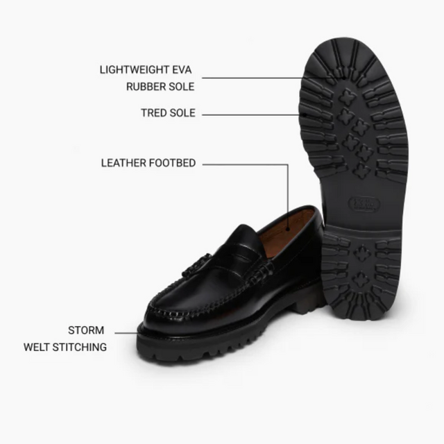 Weejuns 90s Penny Loafers Sort